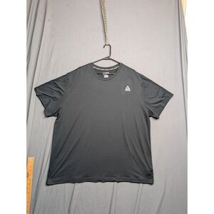 Reebok Men's B lack Short Sleeve T-Shirt Size 3XL